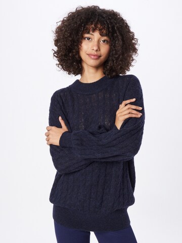 Designers Remix - Pullover 'Verona' em azul: frente