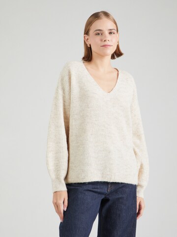 VERO MODA Свитер 'VMDESMA' в Бежевый: спереди