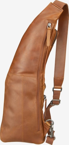 The Chesterfield Brand Crossbody Bag 'Logan 0286' in Brown: front