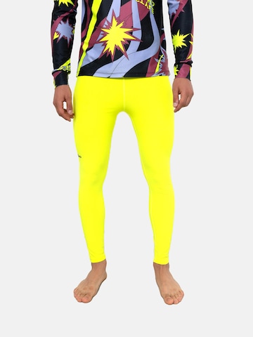 Skinny Pantaloncini intimi sportivi 'Bozen' di elho in giallo: frontale