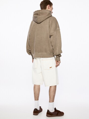 Pull&Bear Loosefit Shorts in Beige