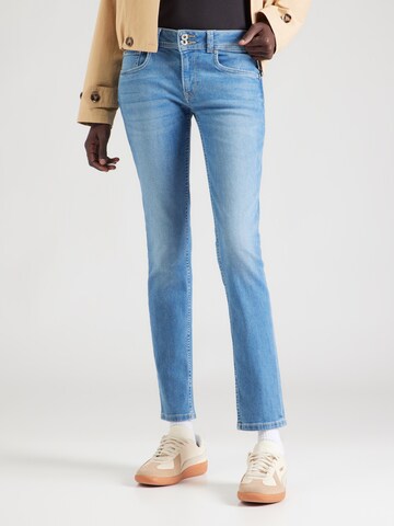 Pepe Jeans Slimfit Jeans 'NEW BROOKE' in Blauw: voorkant