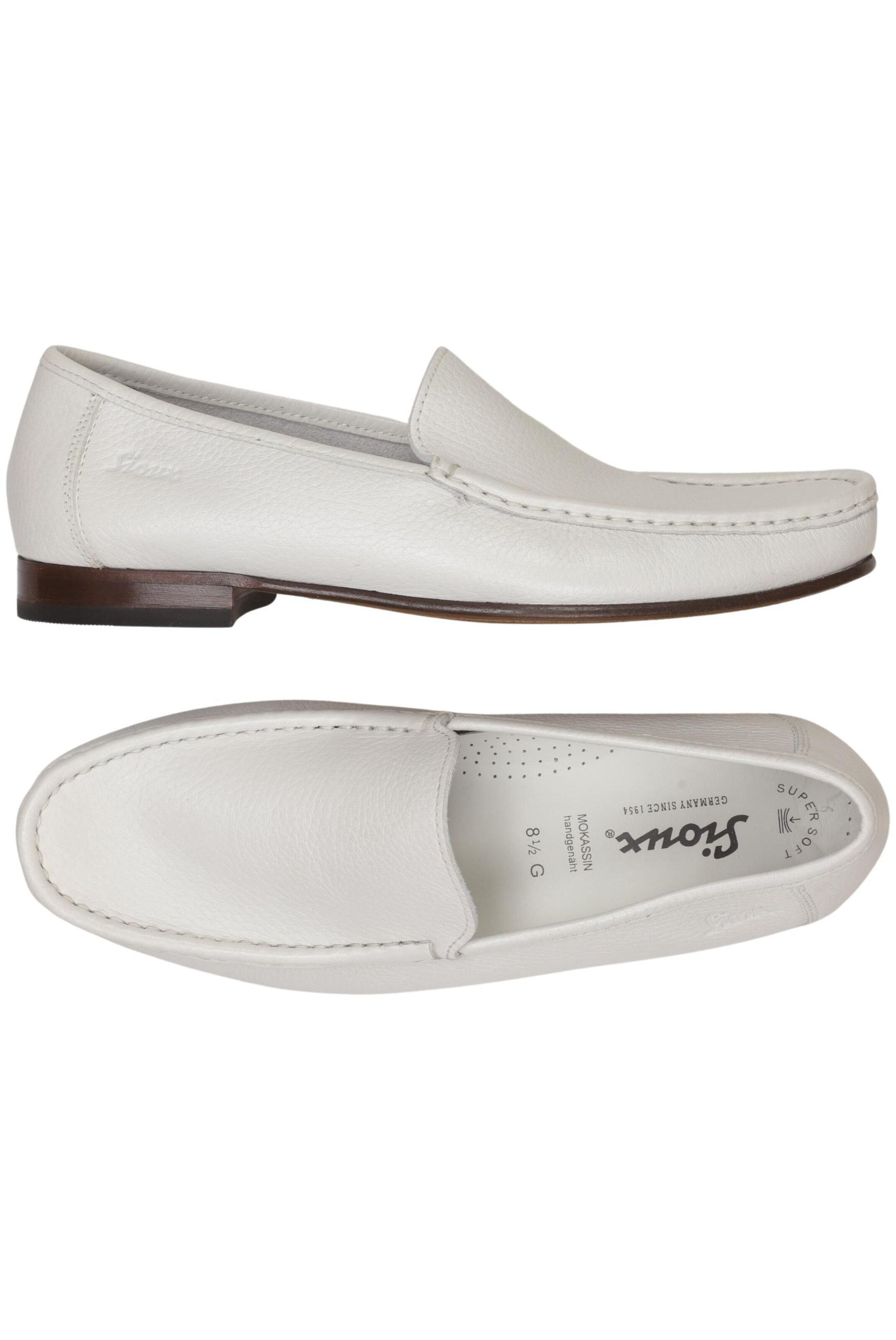 SIOUX Flats & Loafers in 42,5 in White: front