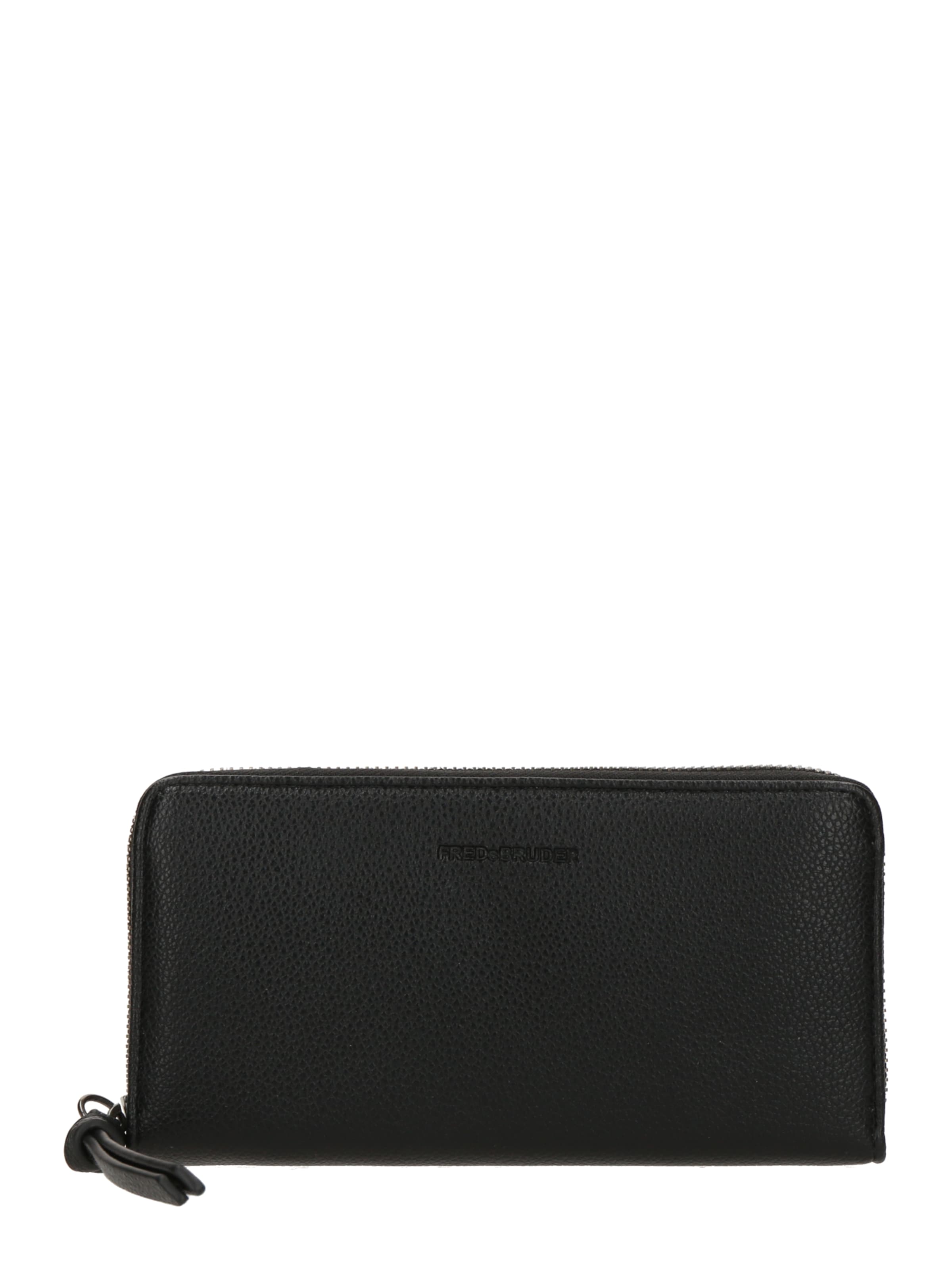FREDsBRUDER Wallet 'My Bestie' in Black: front