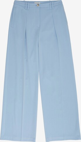 TOM TAILOR Pleat-Front Pants 'Lea' in Blue: front