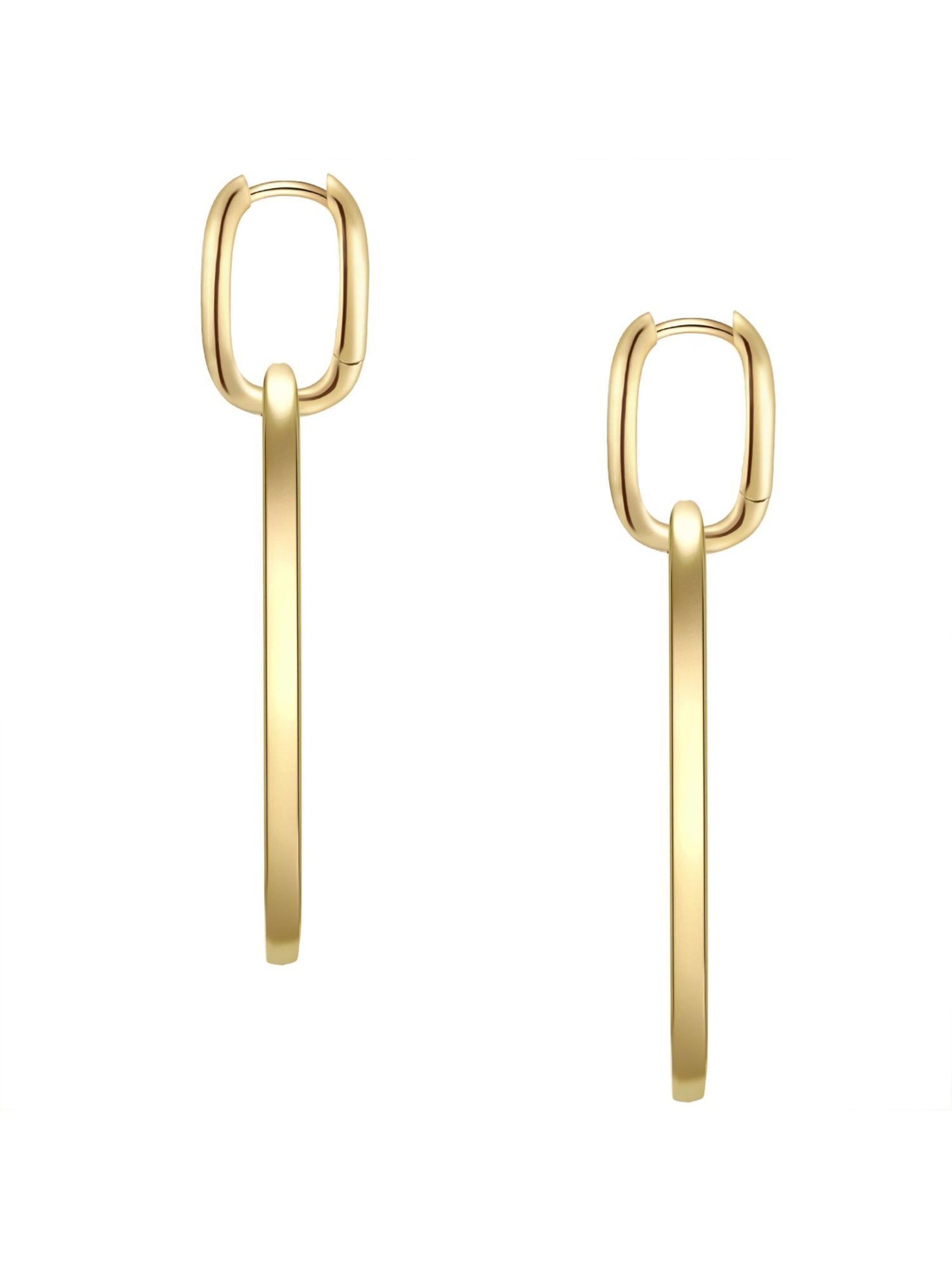 Glanzstücke München Ohrringe in Gold: Vorderseite