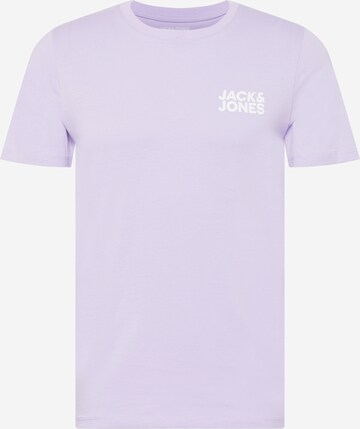 JACK & JONES قميص بلون بنفسجي: الأمام