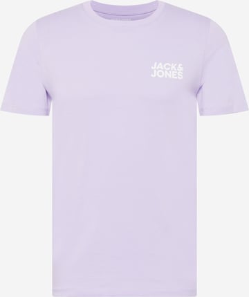 JACK & JONES T-Shirt in Lila: front