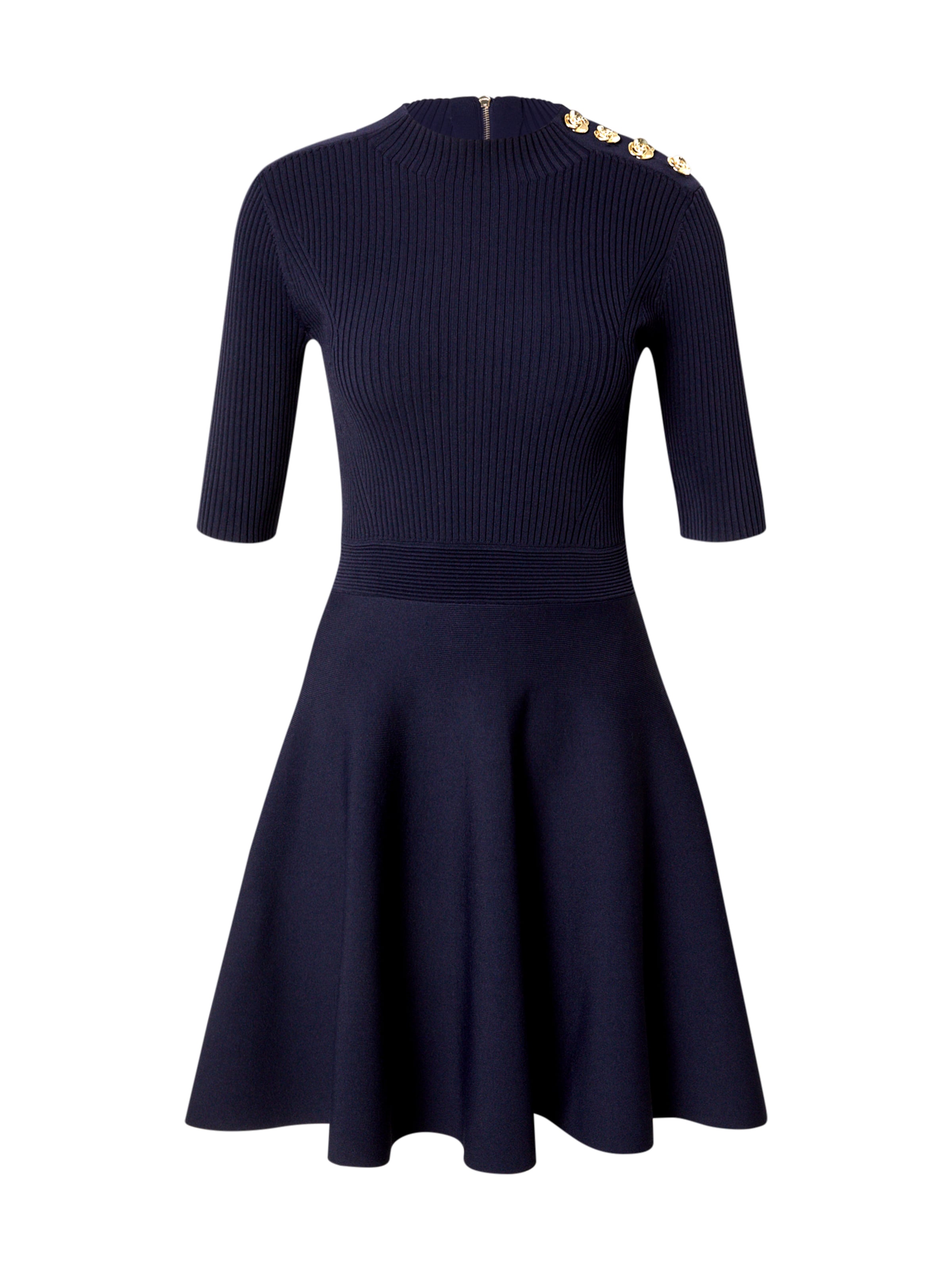 Ted Baker Stickad klänning i blå: framsida