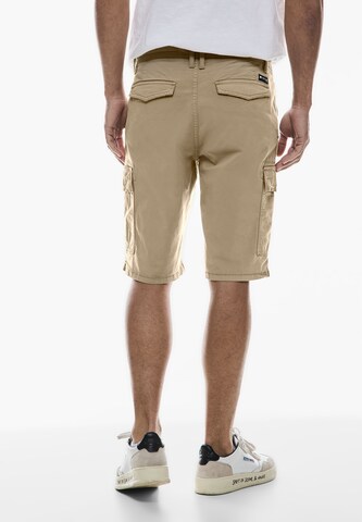 Street One MEN Regular Cargohose in Beige