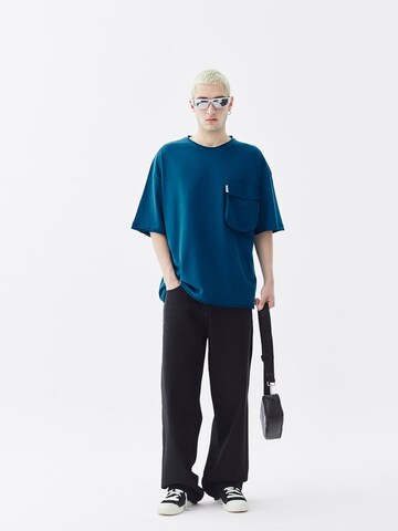 T-Shirt 'Euless' VAMOS CLO en bleu