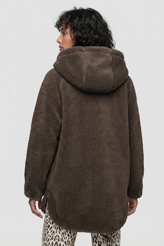 alife & kickin Fleece Jacket 'DominiqueAK T' in Brown