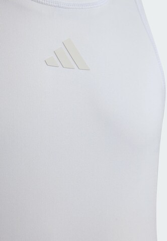 ADIDAS PERFORMANCE - Vestido deportivo 'Club' en blanco