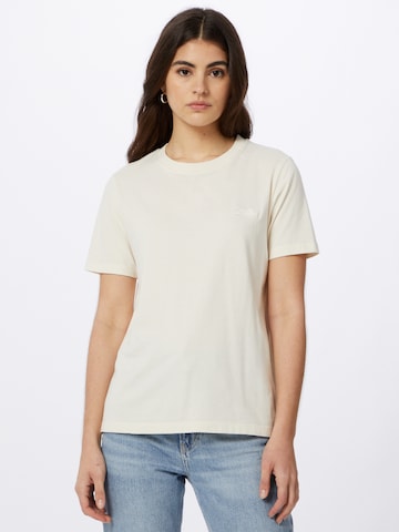 Superdry T-Shirt 'Classic' in Beige: predná strana