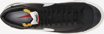 Baskets hautes 'Blazer Mid 77 Vintage' Nike Sportswear en noir
