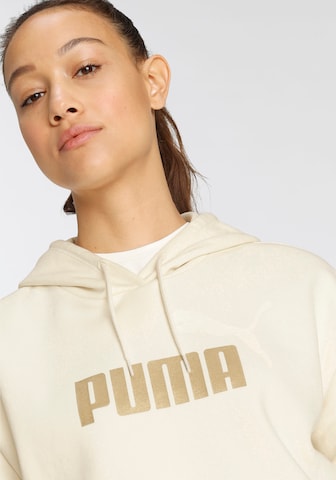 Felpa sportiva di PUMA in bianco