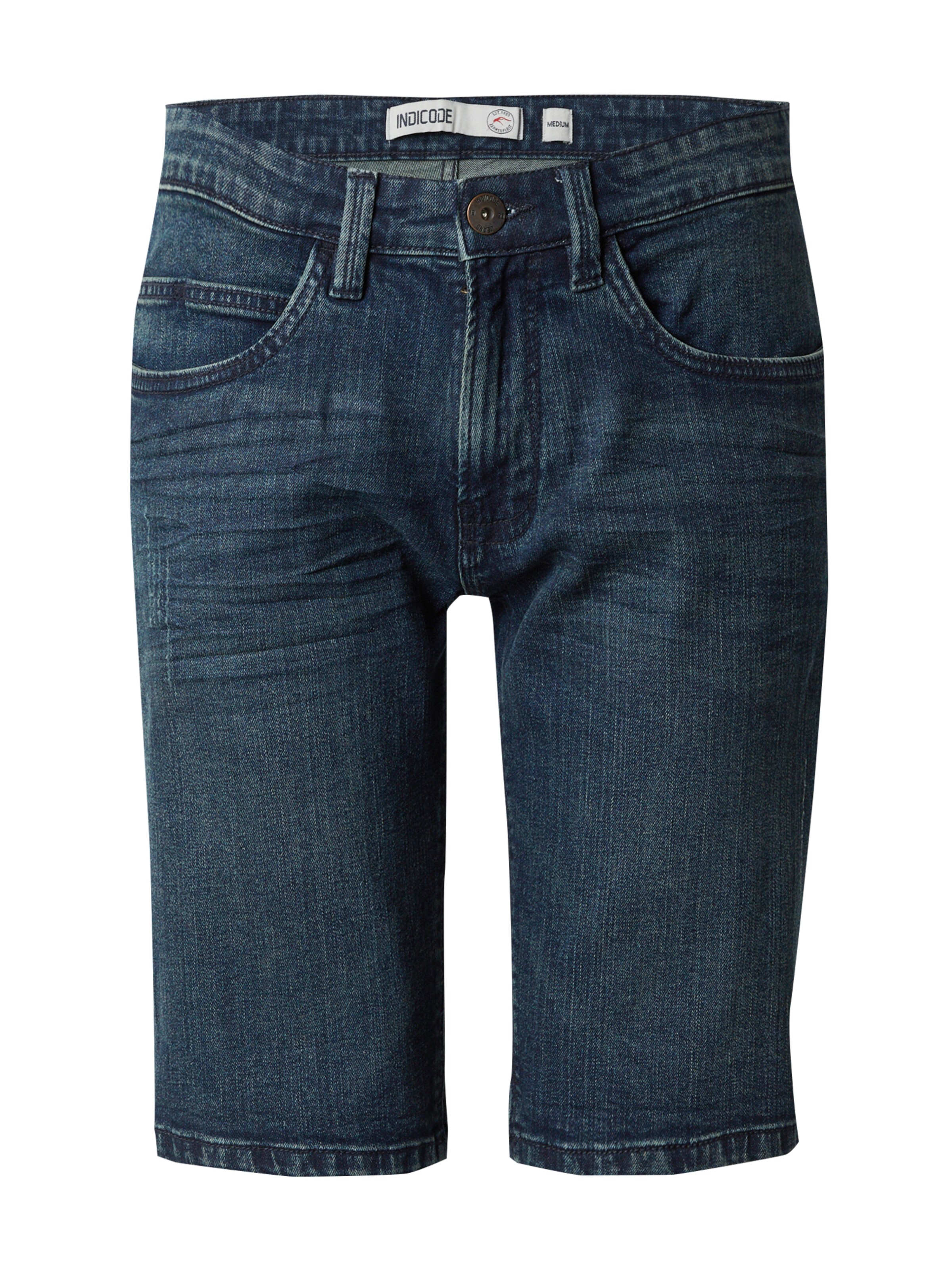 INDICODE JEANS Regular Jeans 'Kaden' in Blue: front