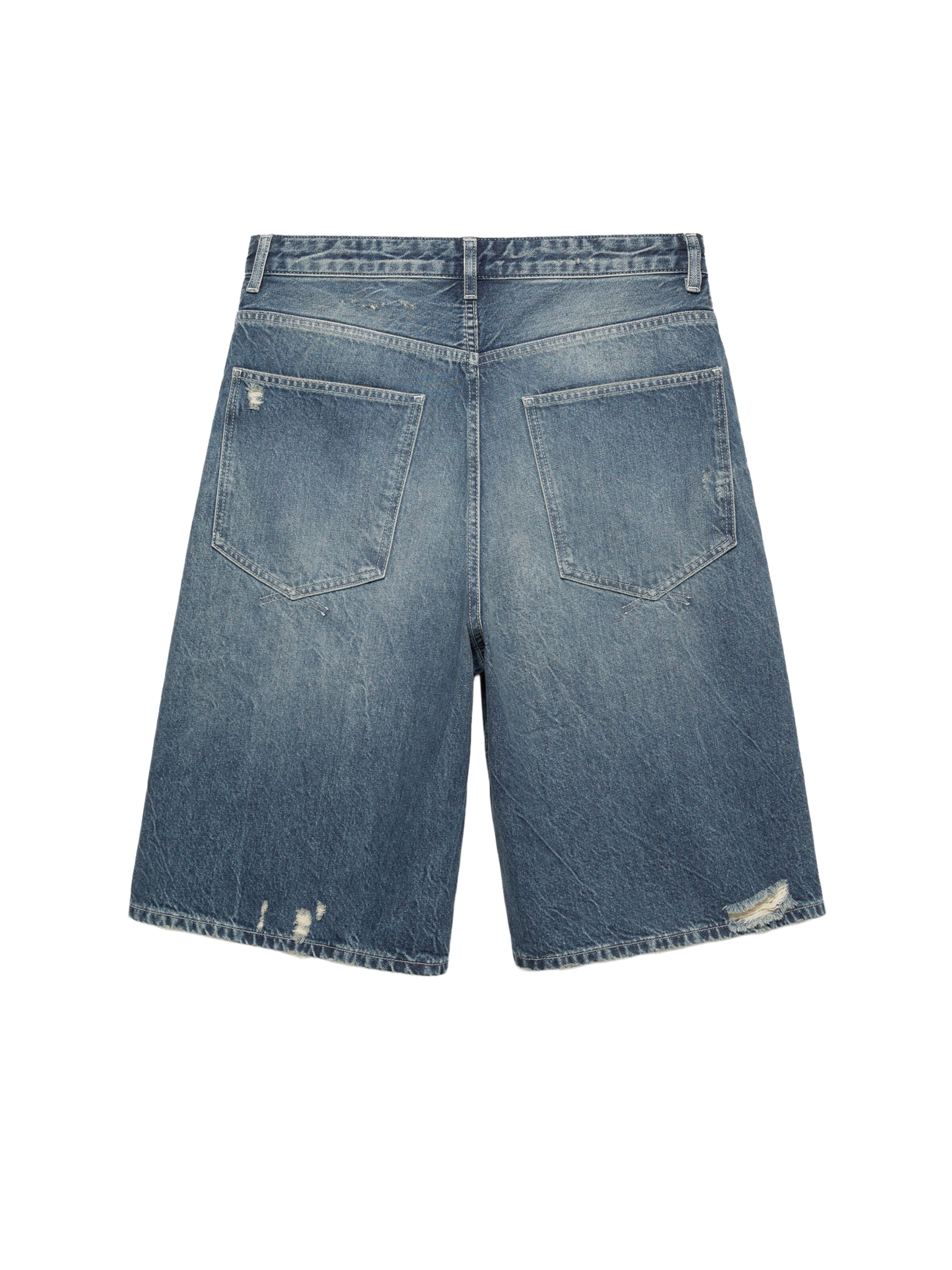 Pull&Bear Normální Džíny – modrá