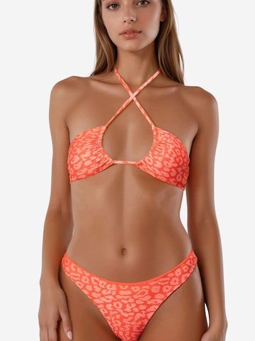 Flavia Valentini Triangel Bikini in Oranje
