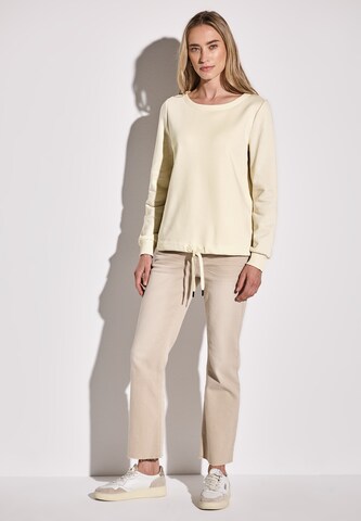 STREET ONE Sweatshirt in Beige