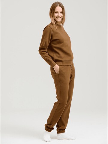 TEESHOPPEN Sweatshirt in Braun