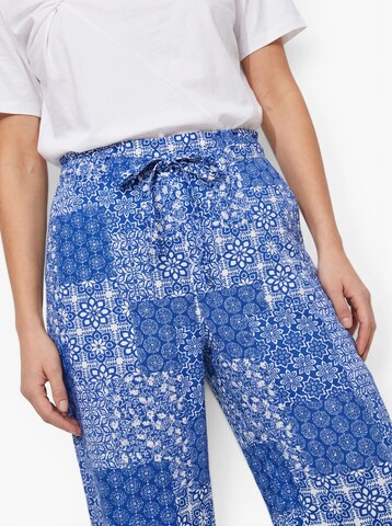mėlyna VERO MODA Plačios klešnės Kelnės 'VMDICTHE'