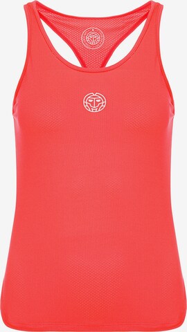 BIDI BADU Tank-Top 'Rahel' in Rot: predná strana