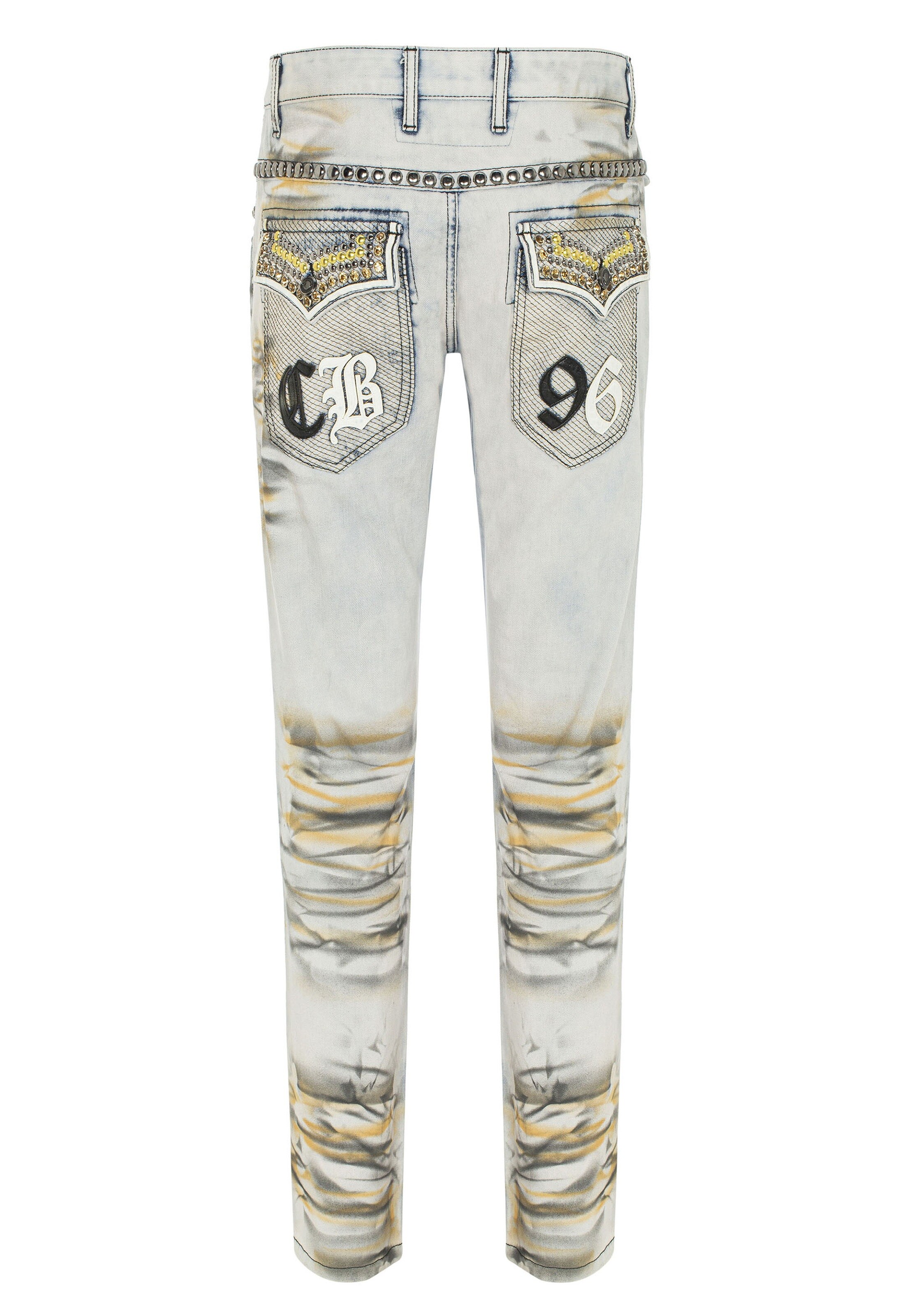 CIPO & BAXX Regular Jeans in Grau
