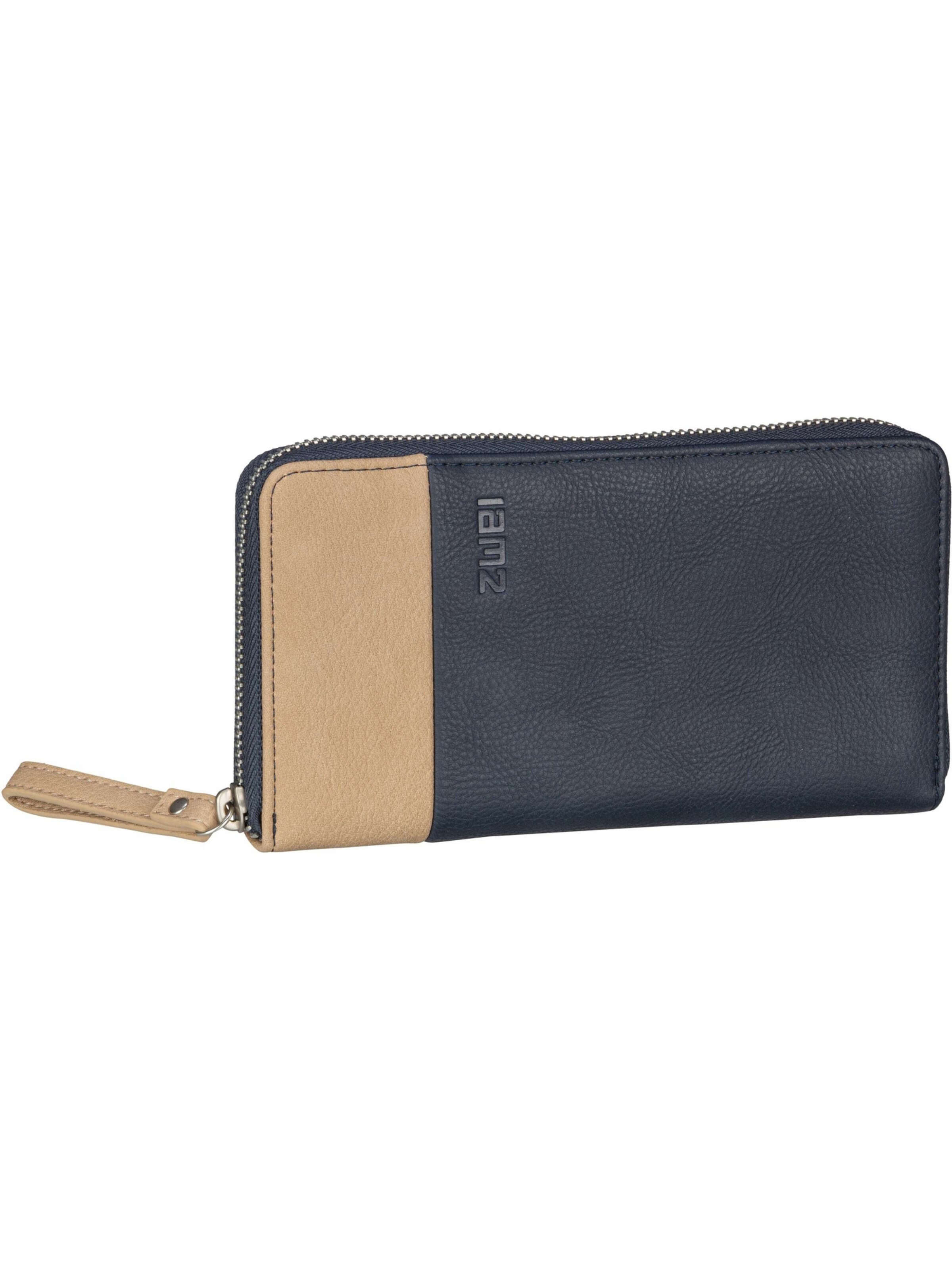 ZWEI Wallet 'Eva' in Blue: front
