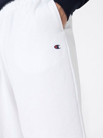 Champion Authentic Athletic Apparel Широка кройка Панталон в бяло