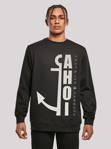 F4NT4STIC Sweatshirt in Black: front