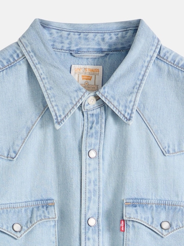 LEVI'S ® Regularny krój Koszula 'LEVI'S BARSTOW WESTERN CAMICIA' w kolorze niebieski