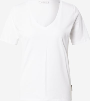 Marc O'Polo Shirt in Wit: voorkant