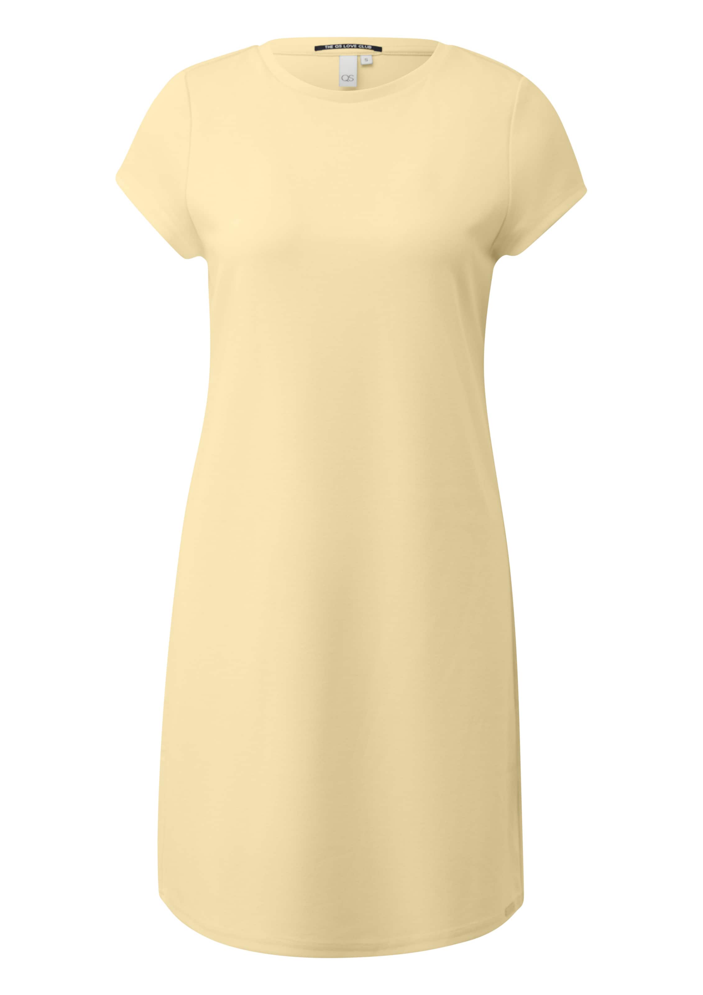 QS Kleid in Gelb: Vorderseite