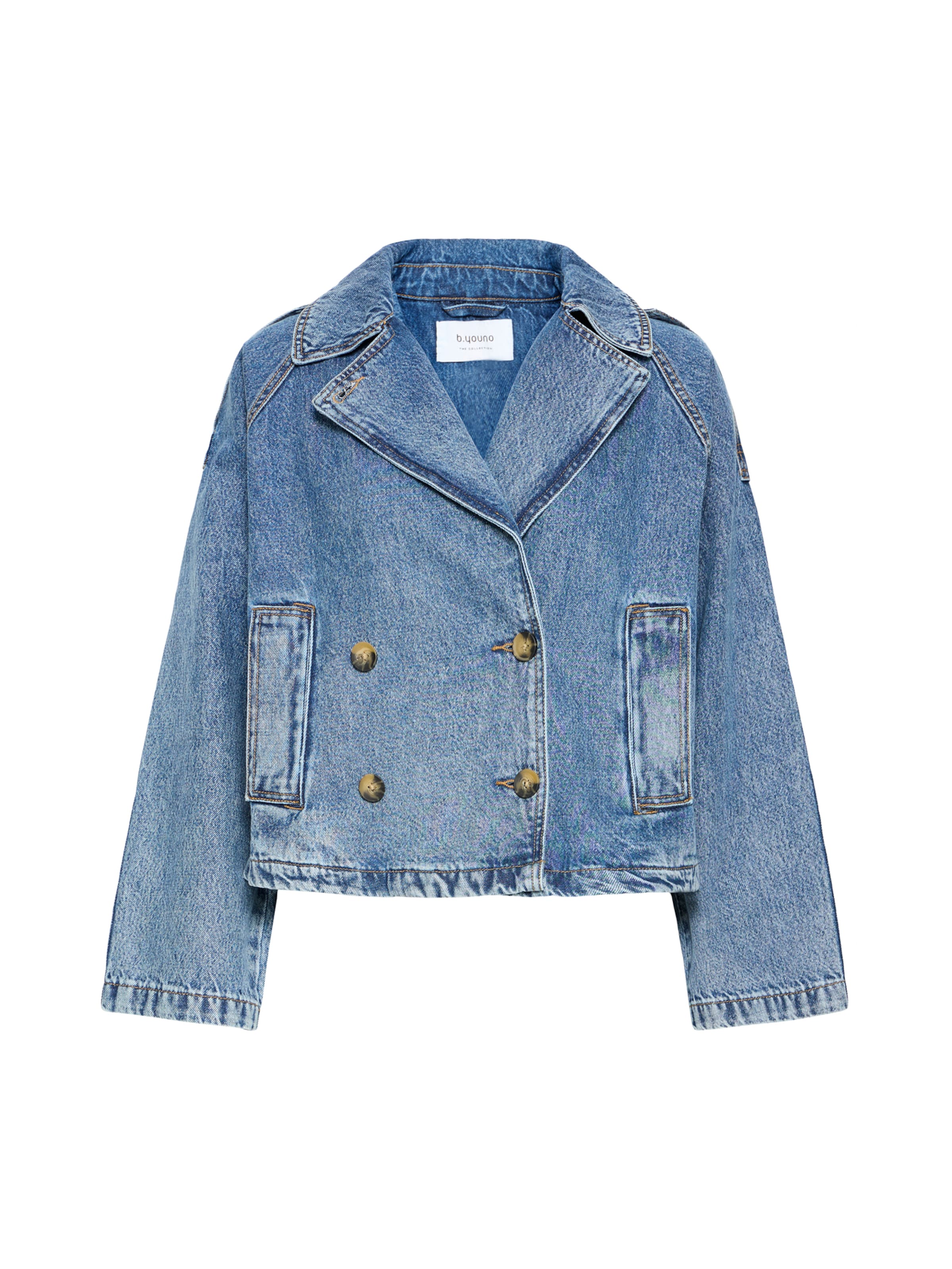 b.young Between-season jacket 'BYCITAN' in Blue: front