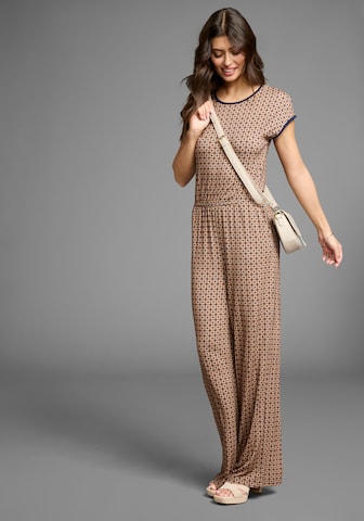 LAURA SCOTT Hausanzug in Braun