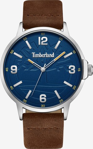 TIMBERLAND Analoguhr 'GLENCOVE' in Braun: predná strana