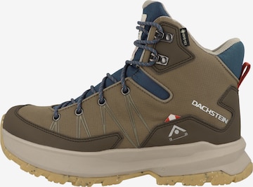 Chaussure basse Dachstein en vert : devant