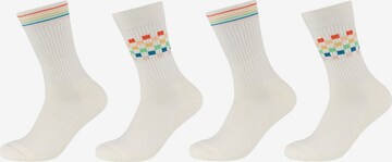 s.Oliver Socks in White: front