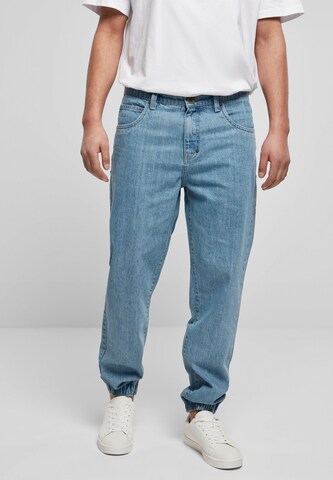 SOUTHPOLE Tapered Jeans in Blue: front