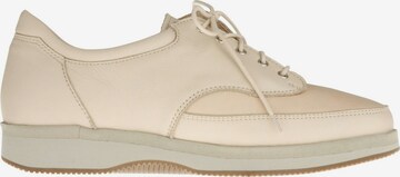 Natural Feet Lace-Up Shoes 'Paris XL' in Beige