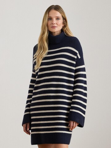 Lauren Ralph Lauren Kleid in Blau: Vorderseite