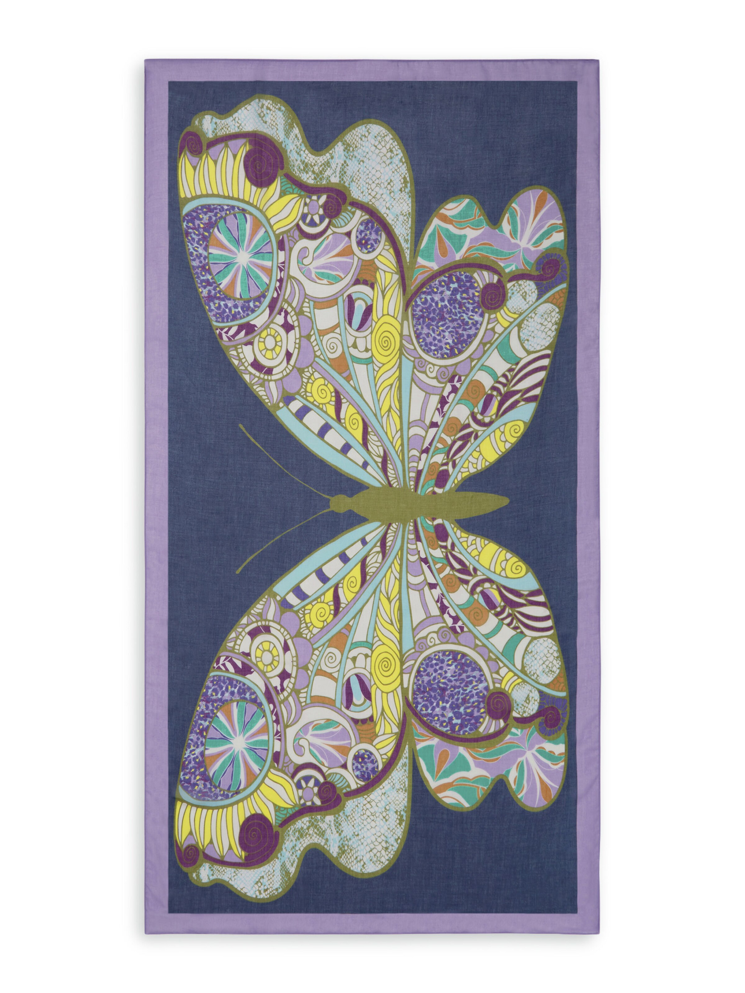 CODELLO Schal in Blau: Vorderseite