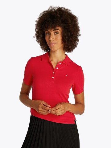 T-shirt '1985' TOMMY HILFIGER en rouge : devant