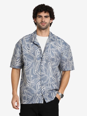 Campus SutraComfort Fit Košulja 'Mariam' - plava boja: prednji dio