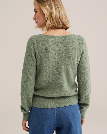 Pulover de la WE Fashion pe verde
