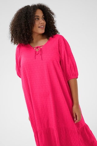 Robe 'KCThea' KAFFE CURVE en rouge