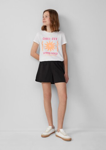 s.Oliver Loosefit Broek in Zwart