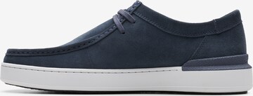 CLARKS Mocassins 'Courtlite' in Blauw: voorkant