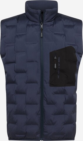 Fat Moose Vest 'Hayes' in Blue: front